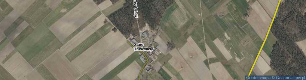 Zdjęcie satelitarne Stare Truskolasy ul.